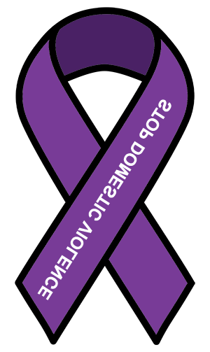 紫丝带-停止家庭暴力